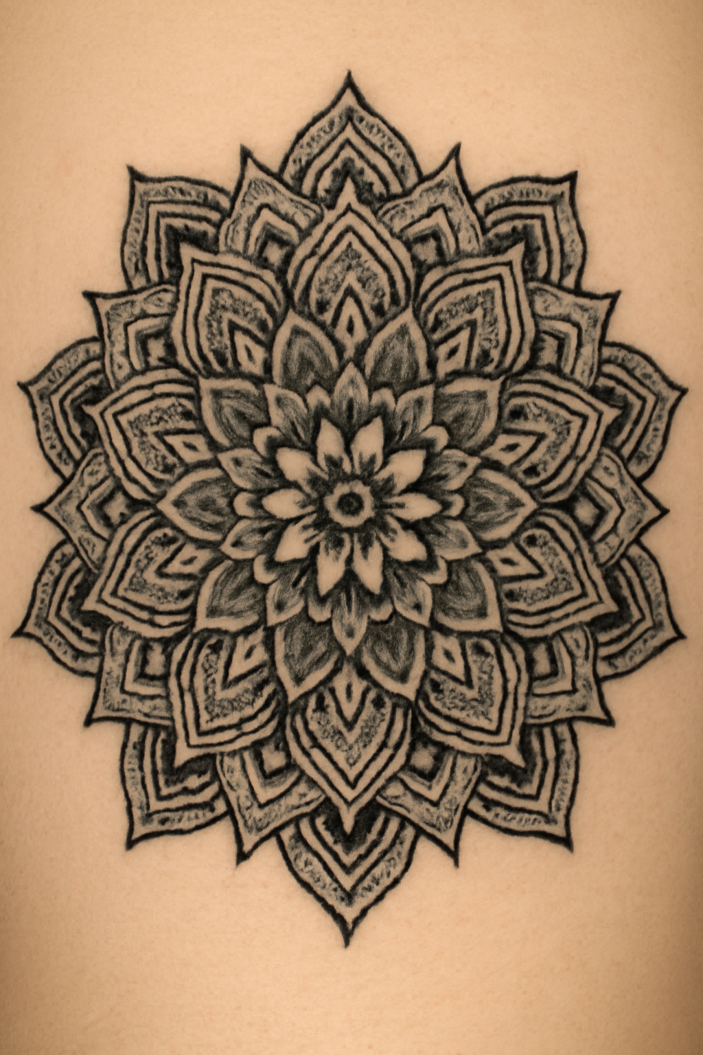 Mandala intrincada